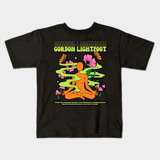 Gordon Lightfoot // Yoga Kids T-Shirt